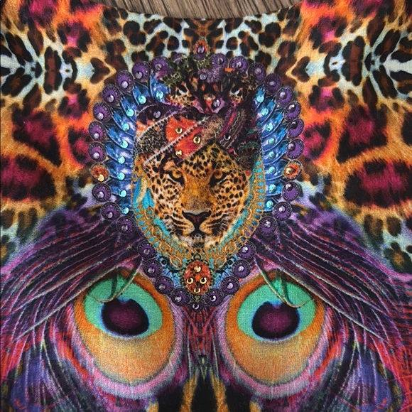 Vibrant Multicolor Milla by Camilla Animal Print Dress - Picture 7 of 8